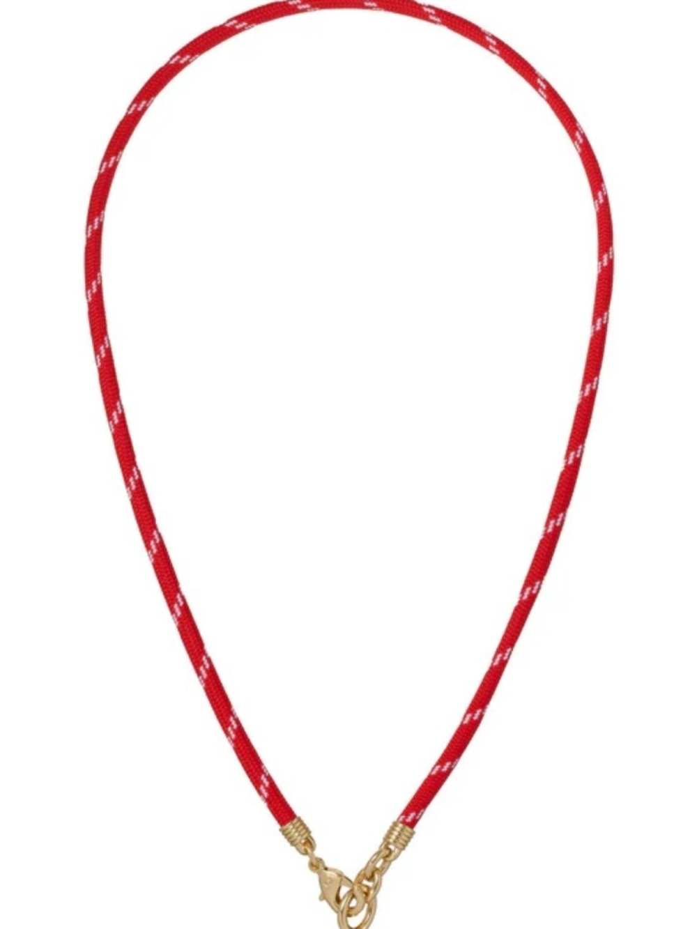 Roxanne Assoulin The Happy Cord Charm Necklace Without Charm red